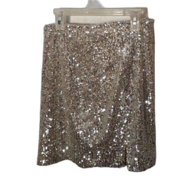 Love on a hanger sexy mini skirt sequins disco glam new fits 2 or 3 - Picture 2 of 5